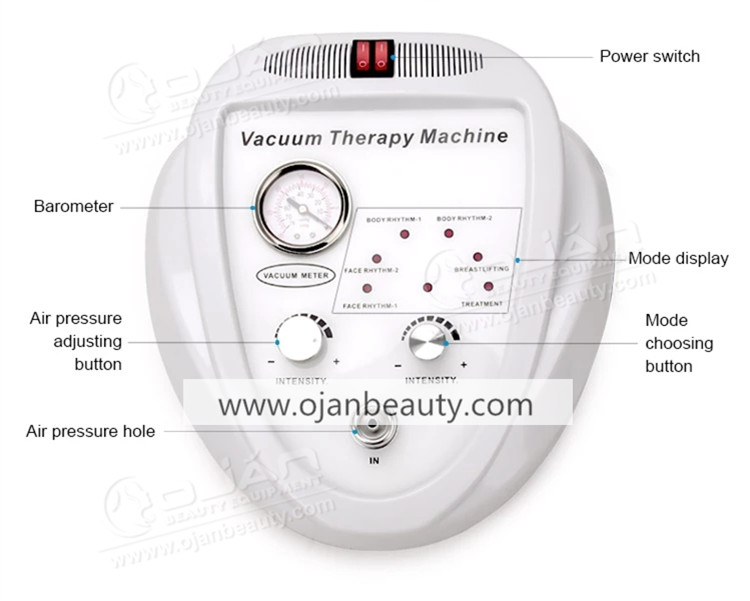 NEW 150ML XL 18.5cm 7.28inch  Large Cups   Butt Lift New Vacuum Therapy Machine For Breast  and Buttocks