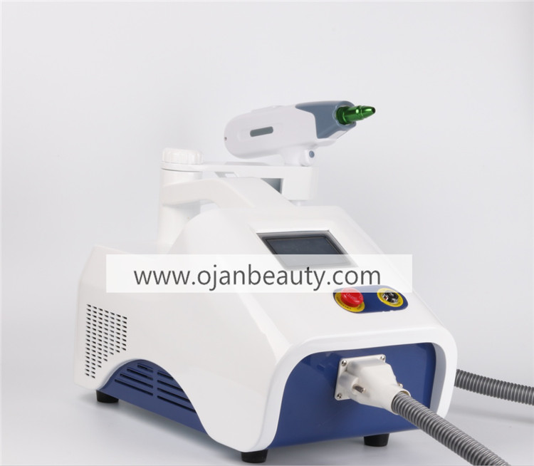 q switched nd yag laser tattoo removal machine