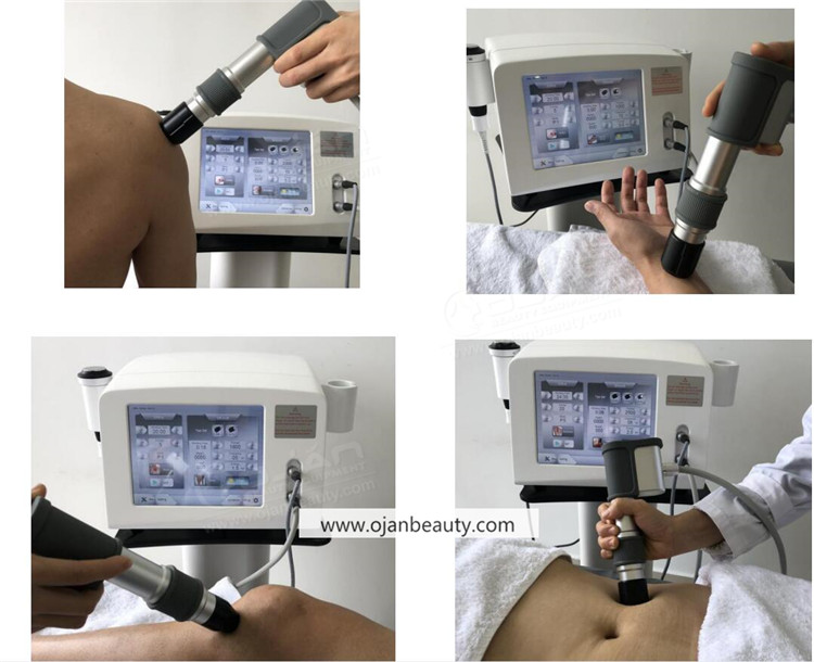 2 in 1 shockwave shock wave therapy equipment 