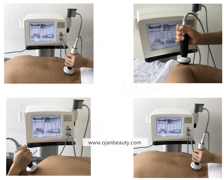 2 in 1 shockwave shock wave therapy equipment 