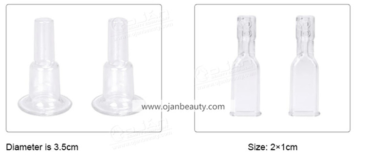 NEW 150ML XL 18.5cm 7.28inch  Large Cups   Butt Lift New Vacuum Therapy Machine For Breast  and Buttocks