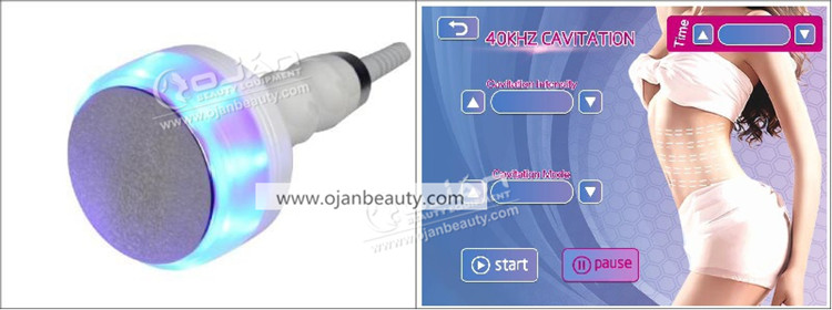 Professional 7 in 1 Multifunctional  Cavitation Ultrasonic RF Vacuum Cellulite Removal  Machine