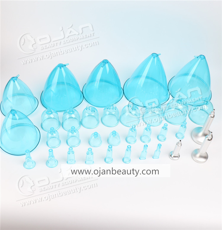 NEW 150ML XL 18.5cm 7.28inch  Large Cups   Butt Lift New Vacuum Therapy Machine For Breast  and Buttocks