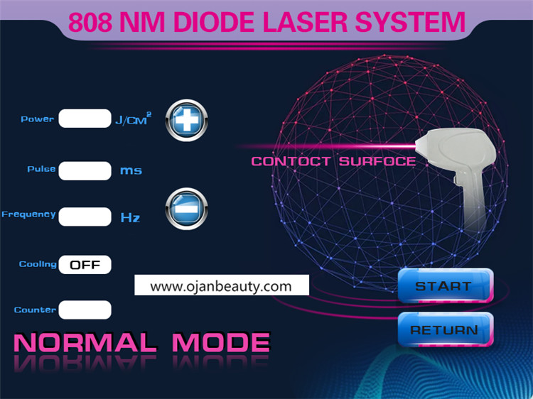 laser diode hair removal