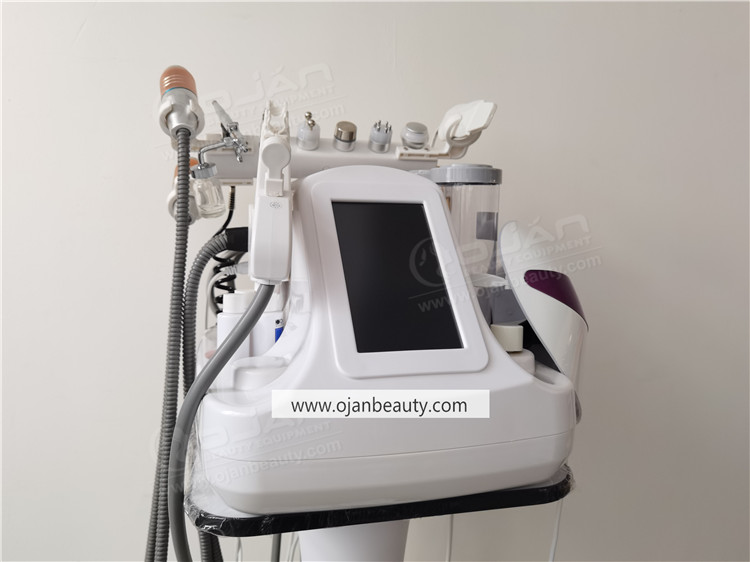 Upgraded 12 in 1 Hydra Dermabrasion RF Bio-lifting Spa Facial Machine