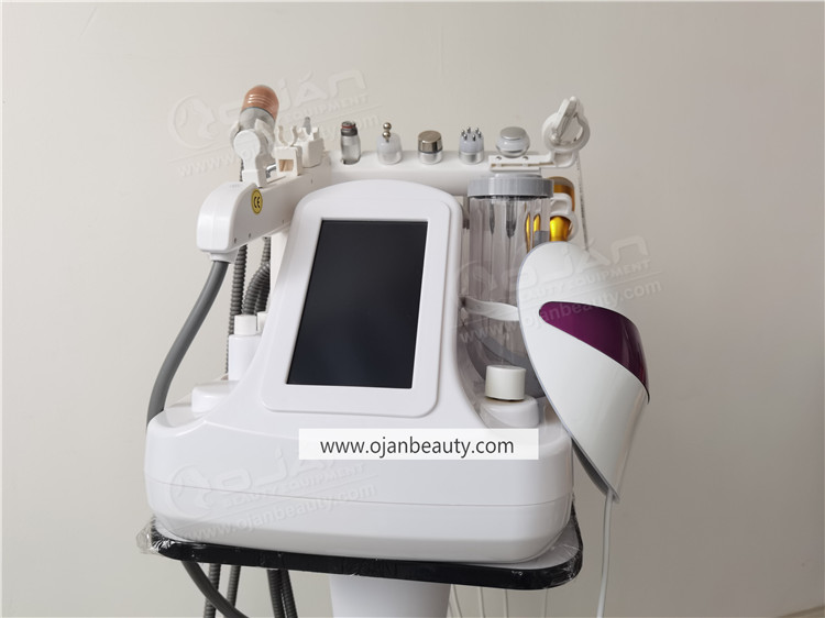 Upgraded 12 in 1 Hydra Dermabrasion RF Bio-lifting Spa Facial Machine