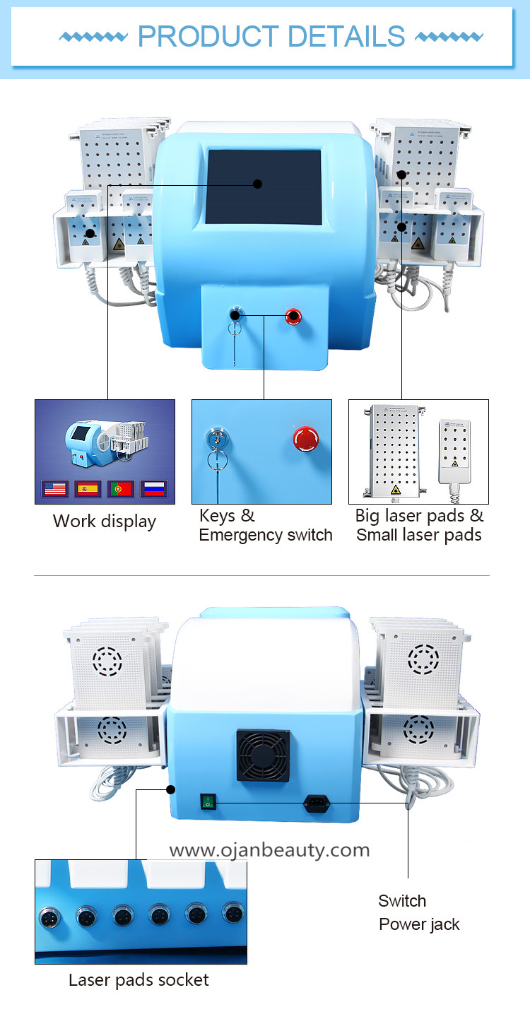 528-diode-4D-lipo-laser-635nm-650nm-810nm-980nm-mitsubishi-4d-lipolaser-lipo-laser-machine  