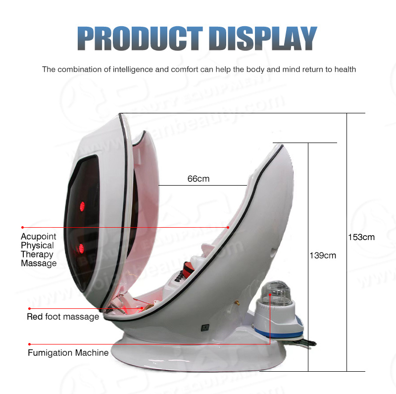 infrared ozone sauna spa capsule