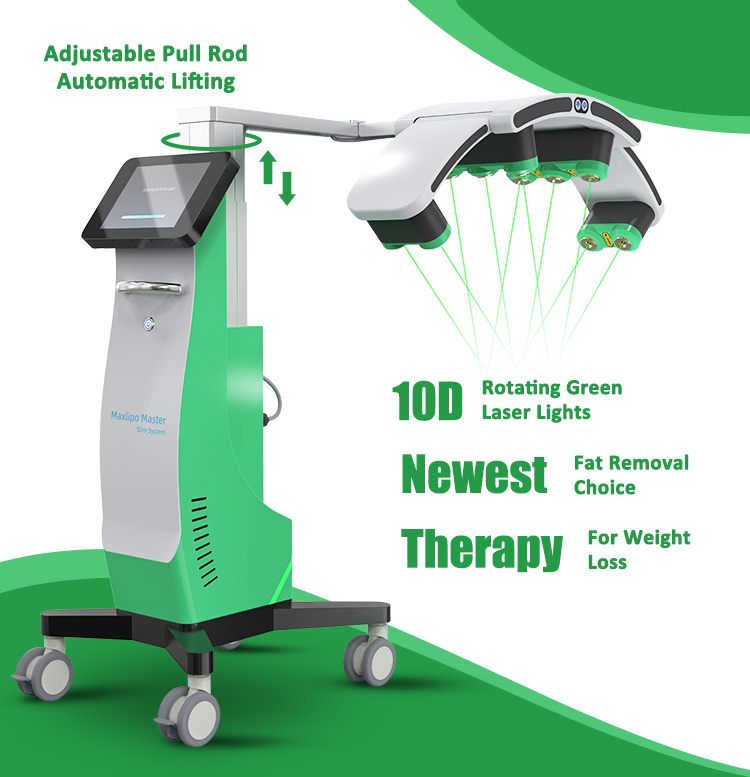 Green Led Light Body Slim Lipo Laser Machine For Sale