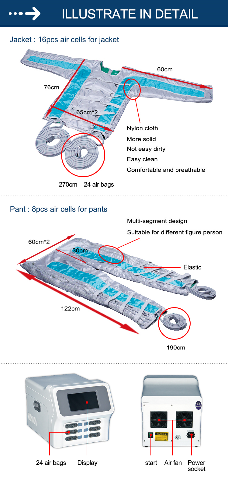 pressoterapia machine pressotherapy