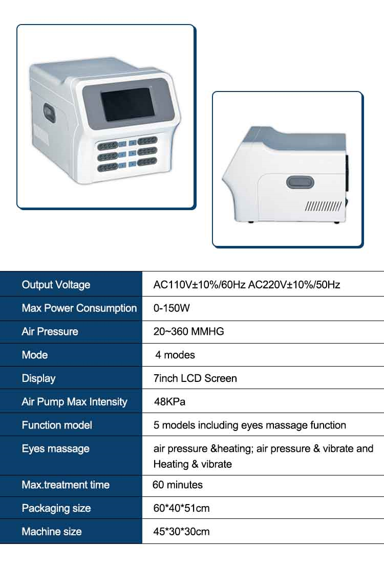 pressotherapy 3 in 1 infrared