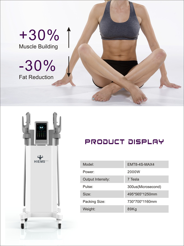 muscle body sculpting rf muscle stimula machine