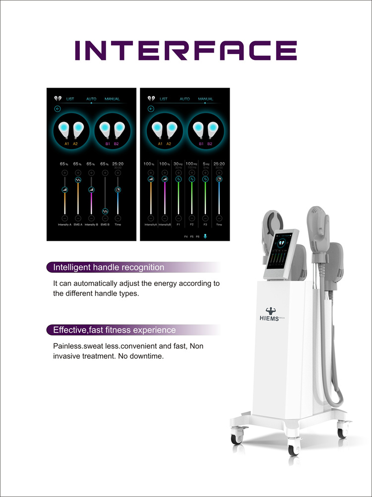 electromyography body sculpting machine