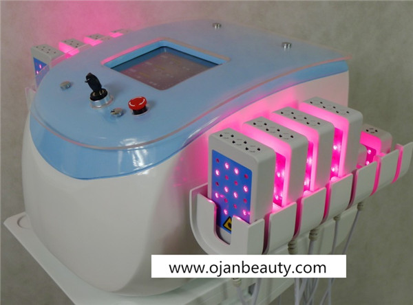  12pads 176pcs Diodes Dual wavelength  Lipo Laser with 650nm and 980nm